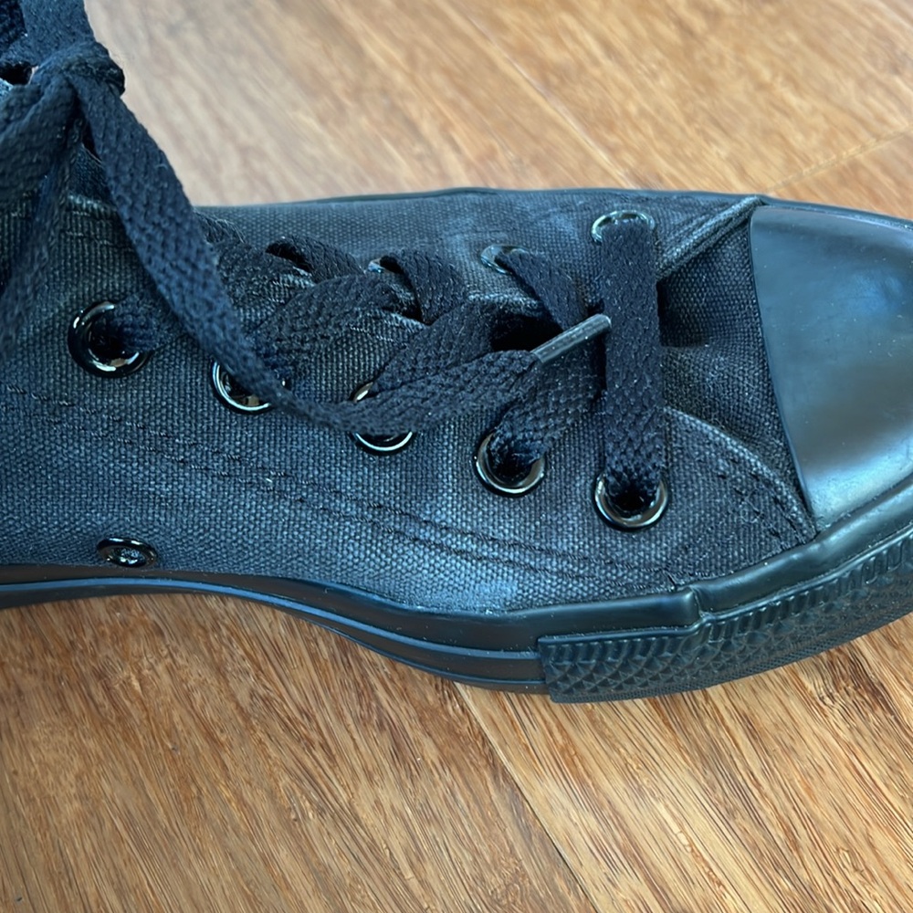 Black Converse All Star low top sneakers - 5.5 Men’s, 7.5 Women’s - Picture 8 of 8